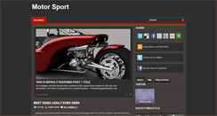 Desktop Screenshot of motorcylesport.blogspot.com