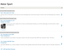 Tablet Screenshot of motorcylesport.blogspot.com