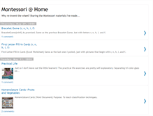 Tablet Screenshot of my-montessori.blogspot.com