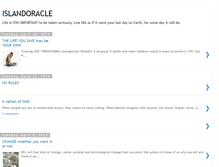 Tablet Screenshot of islandoracle.blogspot.com