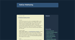 Desktop Screenshot of hostican.blogspot.com
