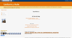 Desktop Screenshot of lecturayaula2010.blogspot.com