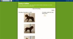 Desktop Screenshot of corky-coraldee.blogspot.com