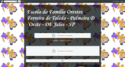 Desktop Screenshot of escoladafamiliaorestes.blogspot.com