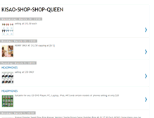 Tablet Screenshot of kisao-shop-shop-queen.blogspot.com