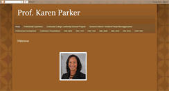 Desktop Screenshot of profkparker.blogspot.com