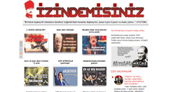 Desktop Screenshot of izindemisiniz.blogspot.com