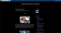 Desktop Screenshot of fulanobugiganga.blogspot.com