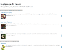 Tablet Screenshot of fulanobugiganga.blogspot.com