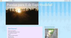 Desktop Screenshot of edeespiritualidad.blogspot.com