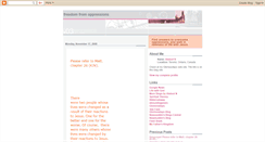 Desktop Screenshot of freedomfromoppressions.blogspot.com