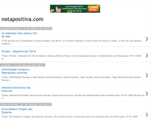 Tablet Screenshot of notapositivacom.blogspot.com