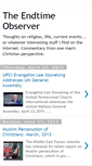 Mobile Screenshot of endtimeobserver.blogspot.com