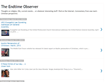 Tablet Screenshot of endtimeobserver.blogspot.com