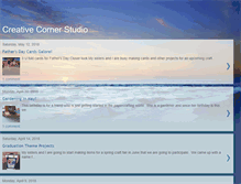 Tablet Screenshot of creativecornerstudio.blogspot.com
