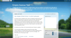 Desktop Screenshot of empireave.blogspot.com