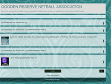 Tablet Screenshot of goodenreservenetball.blogspot.com
