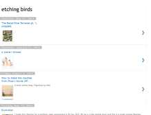 Tablet Screenshot of etchingbirds.blogspot.com