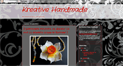 Desktop Screenshot of kreativehandmade.blogspot.com