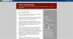 Desktop Screenshot of jobsinatlantageorgia.blogspot.com