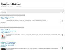 Tablet Screenshot of cidadeemnoticias.blogspot.com