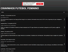 Tablet Screenshot of cravinhosfutebolfemininosp.blogspot.com
