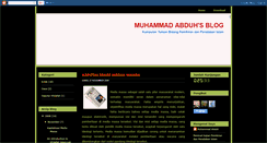 Desktop Screenshot of muhammad-abduh.blogspot.com