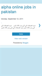 Mobile Screenshot of aojalpha.blogspot.com