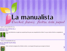 Tablet Screenshot of lamanualista.blogspot.com