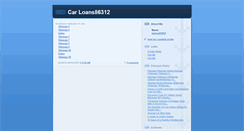 Desktop Screenshot of car-loans4641.blogspot.com