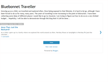 Tablet Screenshot of bluebonnettravels.blogspot.com