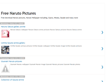 Tablet Screenshot of free-naruto-pictures.blogspot.com