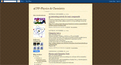 Desktop Screenshot of 4cpp-physicschemistry.blogspot.com