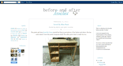 Desktop Screenshot of beforeandafterlovelies.blogspot.com