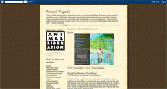 Desktop Screenshot of porquevegan.blogspot.com