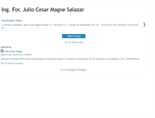 Tablet Screenshot of juliomagne.blogspot.com