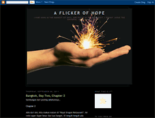 Tablet Screenshot of aflickofhope.blogspot.com