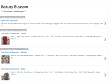 Tablet Screenshot of beautyfulblossom.blogspot.com