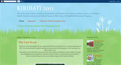 Desktop Screenshot of kiribati2011-june.blogspot.com