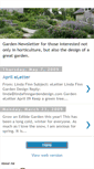 Mobile Screenshot of gardendesigneletter.blogspot.com