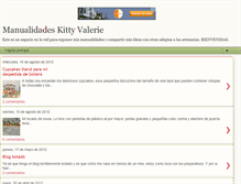 Tablet Screenshot of manualidadeskittyvalerie.blogspot.com