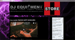 Desktop Screenshot of djequipmentstore.blogspot.com