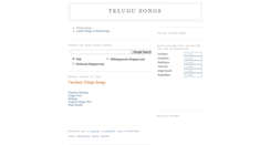 Desktop Screenshot of oldtelugumusic.blogspot.com