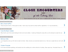 Tablet Screenshot of culinarycloseencounters.blogspot.com