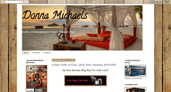 Desktop Screenshot of donnamichaelsauthor.blogspot.com