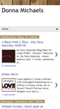 Mobile Screenshot of donnamichaelsauthor.blogspot.com