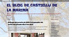 Desktop Screenshot of castiellodelamarina.blogspot.com
