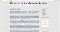 Desktop Screenshot of desconciertos3.blogspot.com