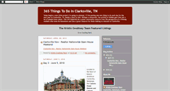 Desktop Screenshot of 365thingstodoinclarksvilletn.blogspot.com
