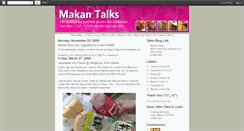 Desktop Screenshot of makantalks.blogspot.com